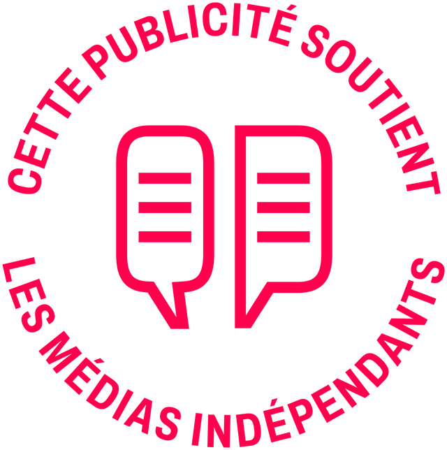 Cette publicité soutient les médias indépendants